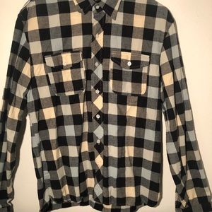 Salt Valley Men’s Gingham Flannel Shirt
